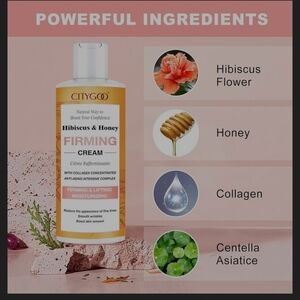 Hibiscus And Honey Firming  and Lifting Cream, Skin Tightening Lotion 120ml